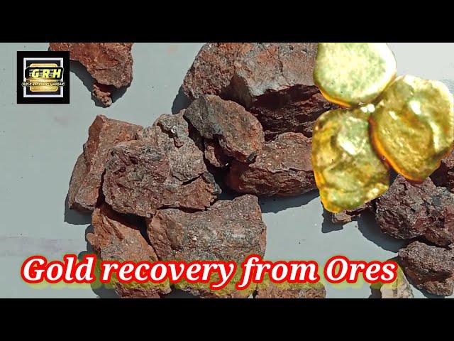 Stone gold  recovery/gold ore process/how to recover gold from rocks