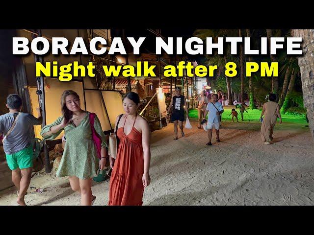 Nightlife in Boracay Island 2024! WOULD YOU VISIT PHILIPPINES FOR THIS?