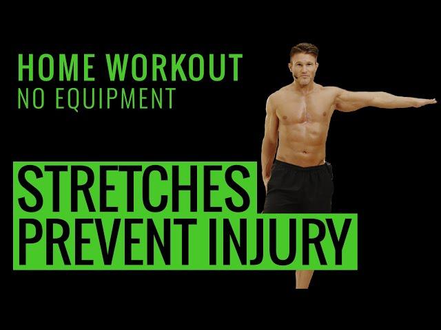 SIMPLE STRETCHING FOR MUSCLE RECOVERY | PREVENT INJURY