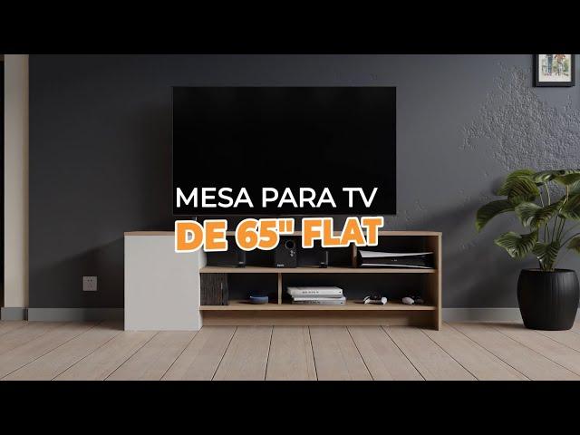 Mesa para TV de 65" Flat