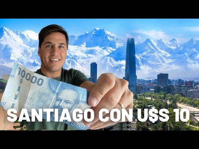 ¿QUÉ se puede HACER en SANTIAGO DE CHILE  con U$S 10?