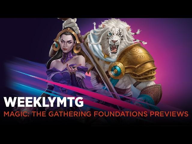 WeeklyMTG | Magic: The Gathering Foundations Previews