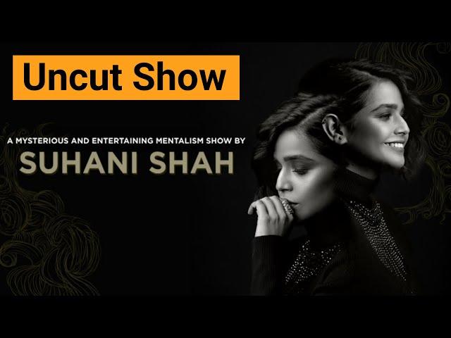 World Famous Magician Suhani Shah Performing Stand-Up Magic FULL House || Uncut Magic Show