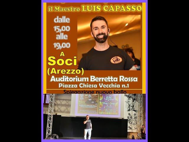 Luis Capasso balla sulla sua Coreografia de "LA RONDINE" by Zio Peter & Gale