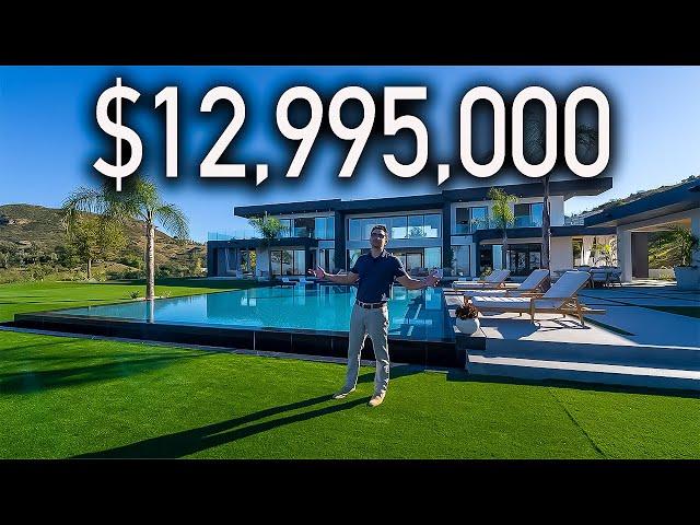 Touring a Malibu Modern Mansion on 50 Acres of Land!