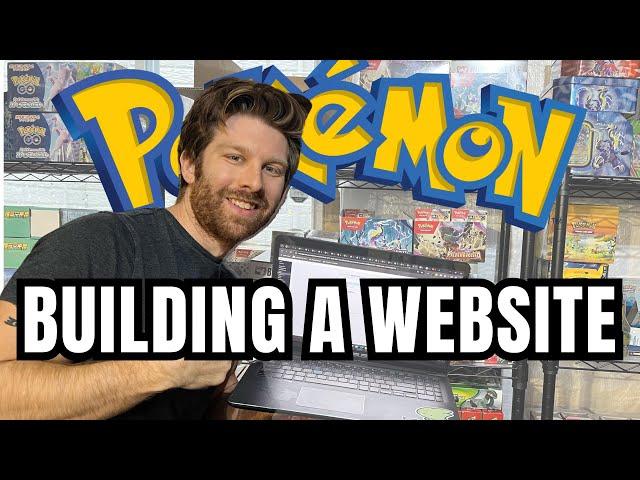 How to Build a Website on Wix to sell  Pokemon Cards Full Time