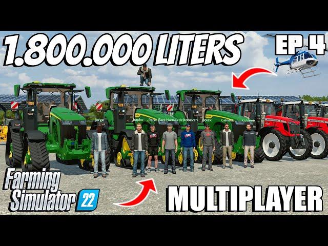 BIG Grass Silage OPERATION +300 BALES | Community Multiplayer | Farming Simulator 22 | Episode 4