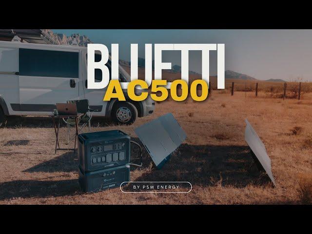 Need 5kW of off-grid solar power? Consider the BLUETTI AC500