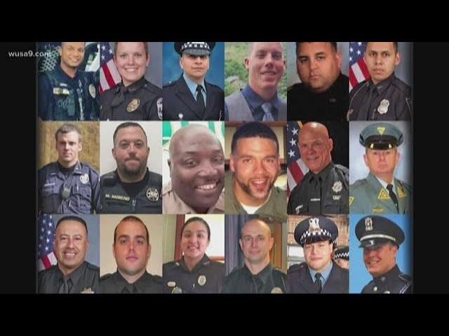 144 officers nationwide died in the line of duty in 2018