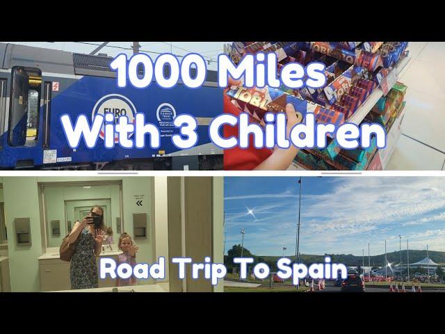 Travel Day | Driving Through France & Spain | Family of 5 | Summer Vacation