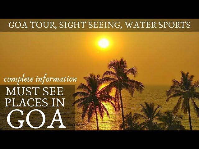 Goa Holiday Trip Sightseeing Travel Guide | Top 3 Things to do in GOA - Prakhar Sahay Travel Vlog