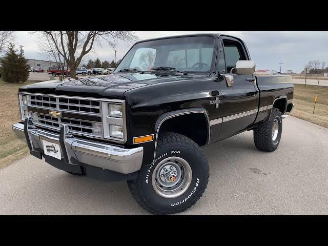 FOR SALE : 1987 Chevrolet K10 Automatic Stock #1455