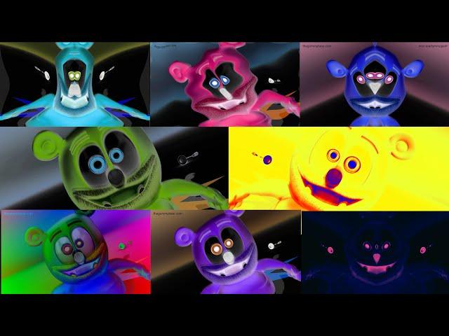 MULTI-LANGUAGE Gummy Bear Gummibär Song in DIFFERENT EFFECTS  || Cool Weird Visual & Audio Effects