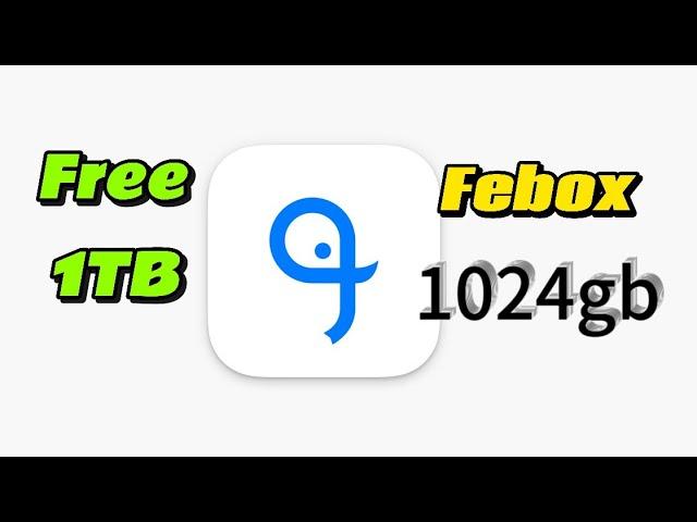 How to free cloud storage in febox