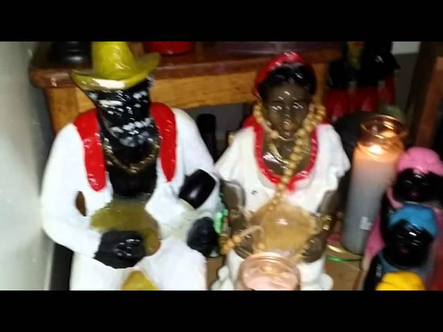 SANSE ESPIRITISMO CRIOLLO ALTAR La Madama Spirit Guide