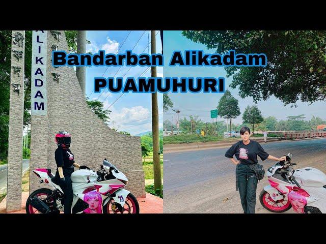 Bandarban Ali Kadam Puamuhuri || Beautiful road || Rider Girl Sakira Sahrin Dipa