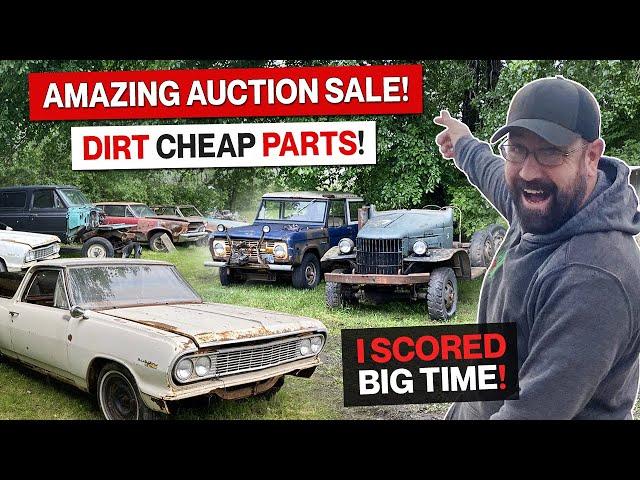 An Amazing Auction! The Jess Anderson Collection! 57 Chevy, Trans Am, K5 Blazer, Bronco and MORE!