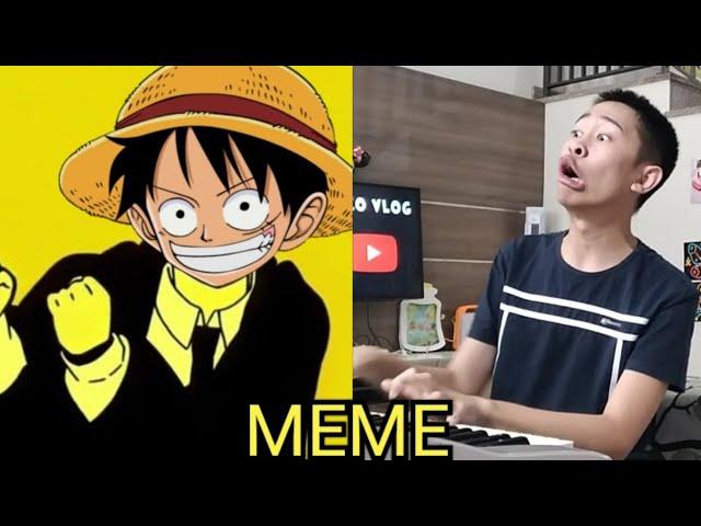 BLING BANG BANG ONE PIECE MEME.