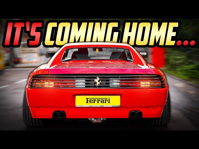 Marcos KINDHEITSTRAUM wird WAHR! - Ferrari 348 TS - FEHLERSUCHE vor ORT!