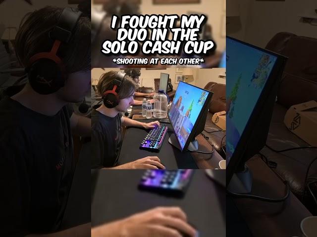 I FOUGHT My Duo Partner In The Solo Cash Cup