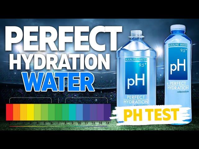 Perfect Hydration Water PH Test...Is This Acidic Or Alkaline?