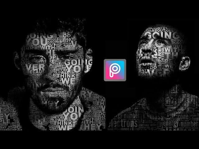 PicsArt Tutorial | Edit Typography (Face Text) | Deny King (Bahasa Indonesia)