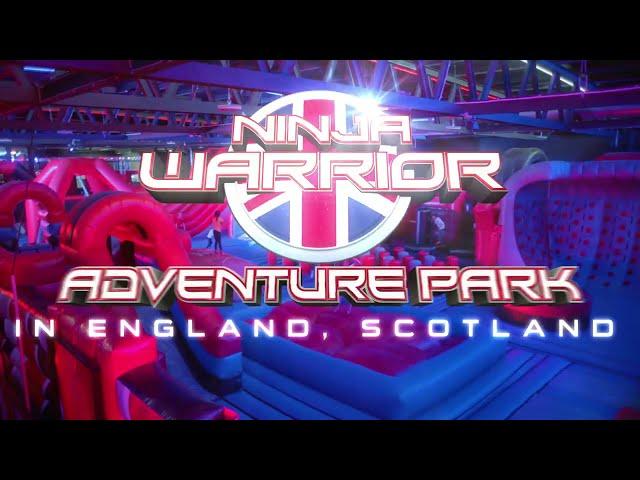 Ninja Warrior UK Adventure Parks TV Ad 2022