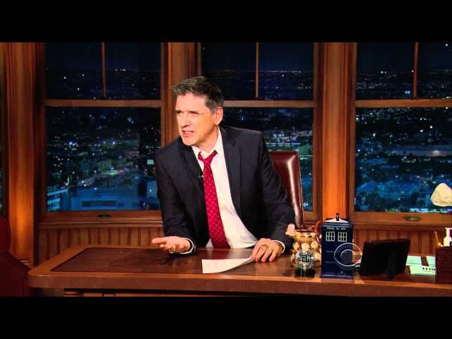 Craig Ferguson Argues With Geoff The Robot