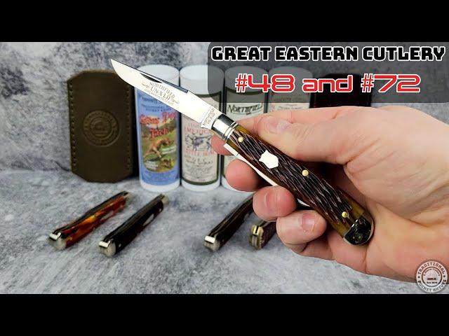 Great Eastern Cutlery #48 and #72 - C. Risner Cutlery