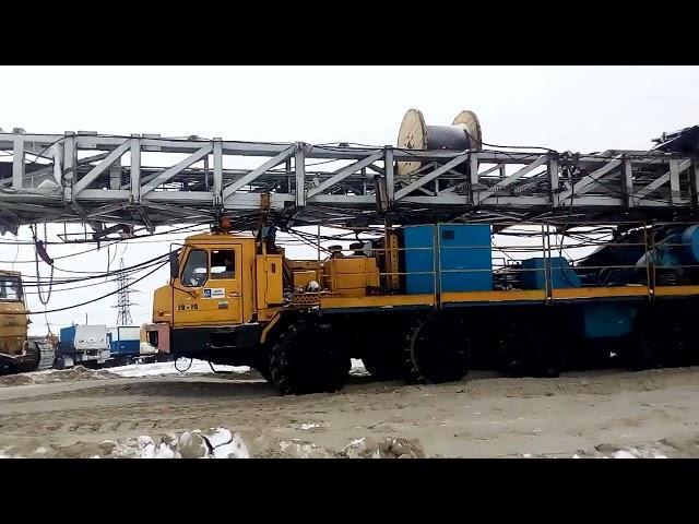 Мобильная буровая установка МБУ-120 / Mobile drilling rig