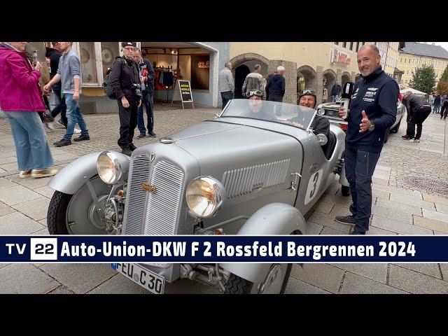 Was für eine Gänsehaut-Geschichte um diesen Auto-Union-DKW F 2 Spezial beim Rossfeld Bergrennen 2024