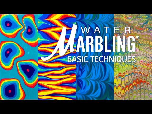 Learn how to use these Water Marbling™ Techniques! | DecoArt®