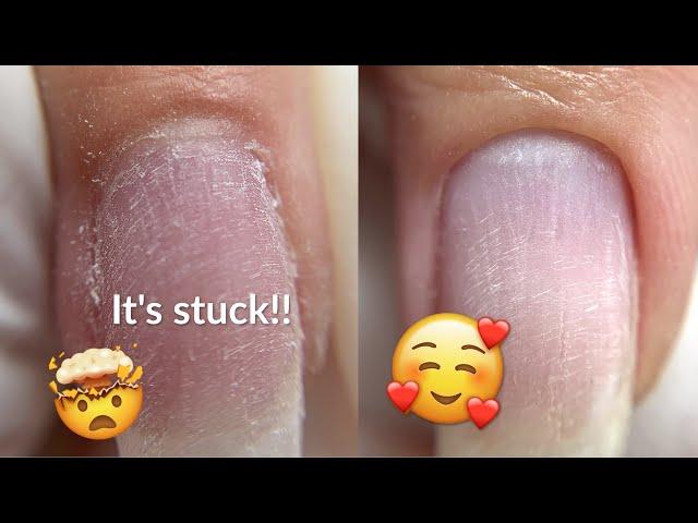 Dry Manicure Tutorial | Gel overlay and Summer Nail Art