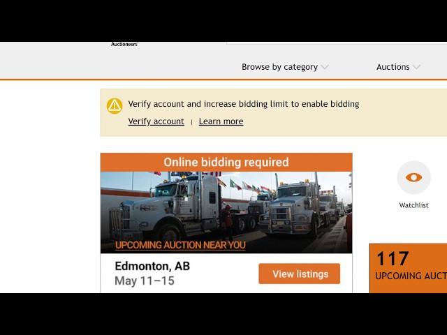 How to Bid Online at a Ritchie Bros Auction | Online Equipment Auction