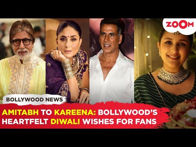 From Amitabh Bachchan to Kareena Kapoor: How Bollywood celebs WISHED fans a happy diwali