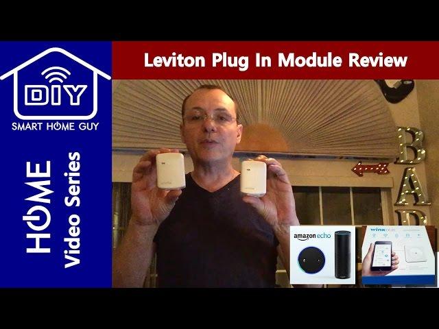 Leviton Smart Switch Plug In Dimmer and Appliance Module DIY Install & Review Setup with Wink Hub