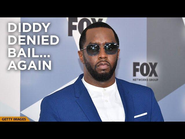 Diddy Denied Bail AGAIN... Judge Says He's Dangerous