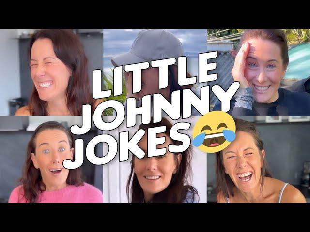 Joelle Reacts to Mike’s Favourite LITTLE JOHNNY Jokes 