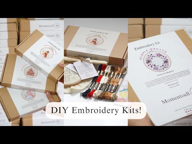 DIY Embroidery Kits are available on our shop! Grab yours!