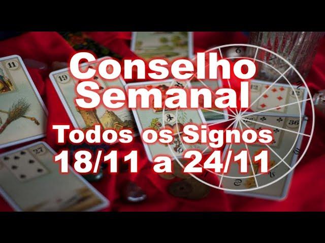 LIVE: Conselho Semanal do Baralho Cigano para TODOS OS SIGNOS - 18/11 a 24/11 - Por Pedro Baldansa