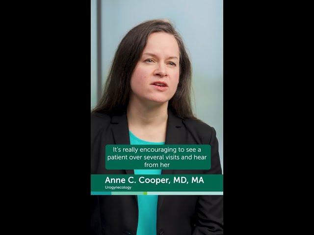 Meet Anne C. Cooper, MD, MA - Urogynecology