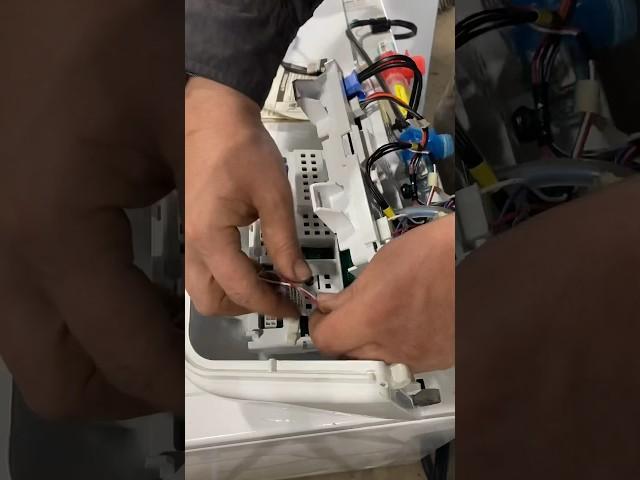 Taking two broken washing machines and making one good one. #HandsomeOrHandy #ApplianceRepair ￼￼