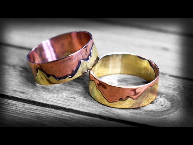 How to make Mountain Range Rings