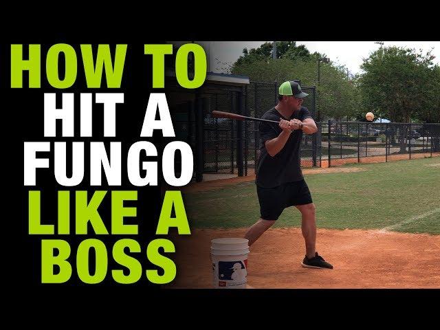 How To Hit A Fungo Like A Boss!  Baseball Coaching Tips  [How To Tuesday Ep.8]