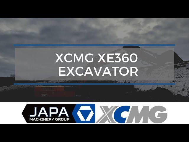 XCMG  XE360 Under the Hood | JAPA Machinery Group | Edmonton, Alberta | 780-962-5272