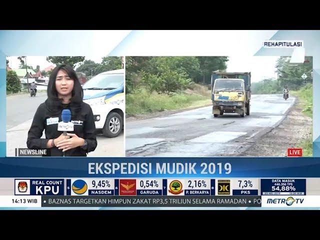 Ekspedisi Mudik 2019: Kondisi Jalan Lintas Tengah Sumatera Jambi-Padang Rusak