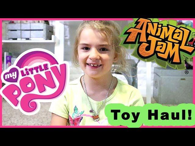 TOY HAUL!! Animal Jam and My Little Pony!!