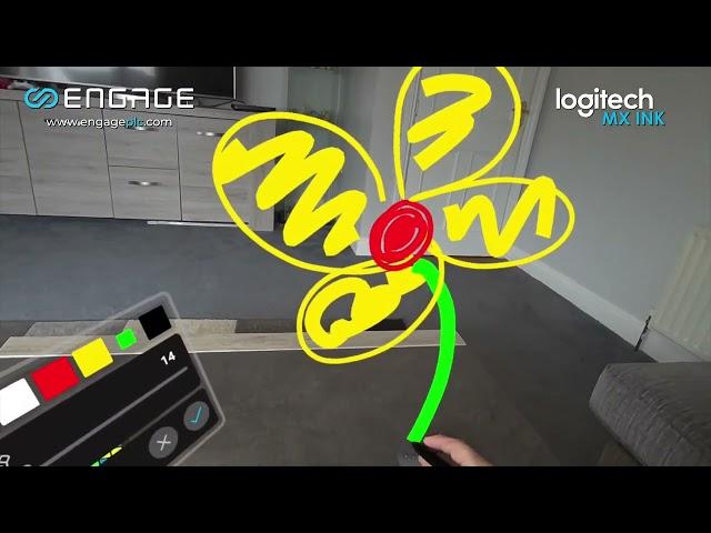 Logitech MX Ink support ENGAGE XR