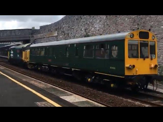 Princess Diana’s Honeymoon coach “Caroline” with Class 37-418 “An Comunn Gaidhealach” in Teignmouth