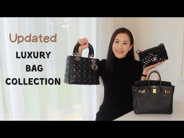 My Entire Luxury Handbag Collection | Classic Hermes Birkin, Investment Chanel Flap, Popular LV